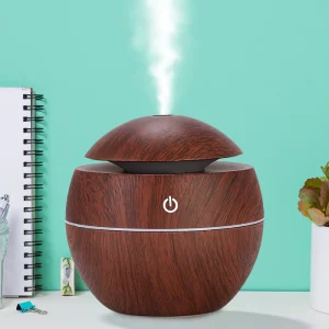 Ultrasonic Aroma Humidifier with Multicolor LED Lighting