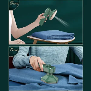 Steam & Iron Anywhere – 2-in-1 Portable Mini Steamer