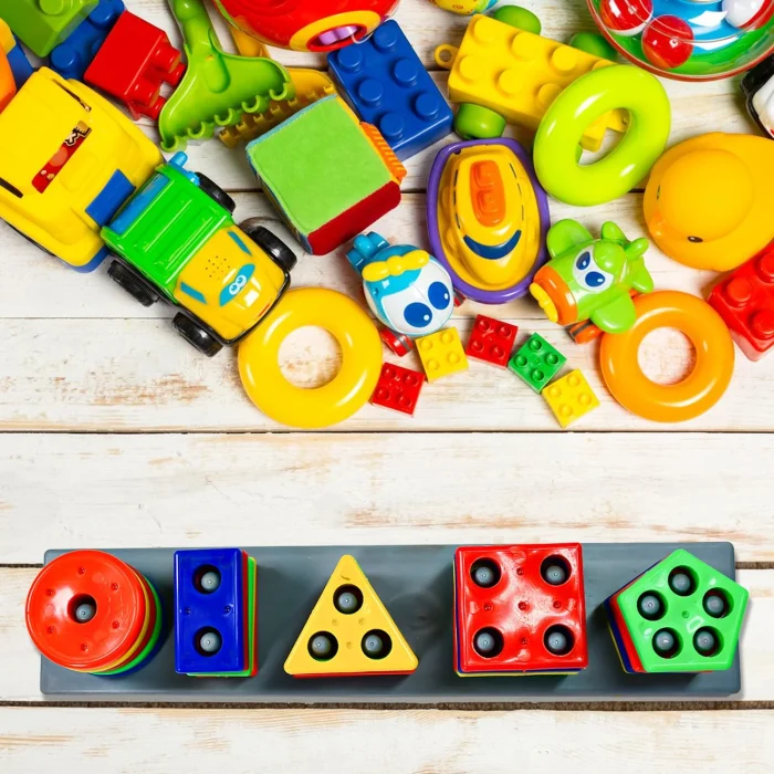 Geometric Brick Puzzle Set for Kids - 5 Angle Matching Blocks