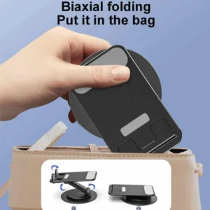 benefits of using a folding and rotating phone holder